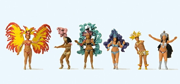 H0 Figur Samba Tanzgruppe etc.................................................................................................