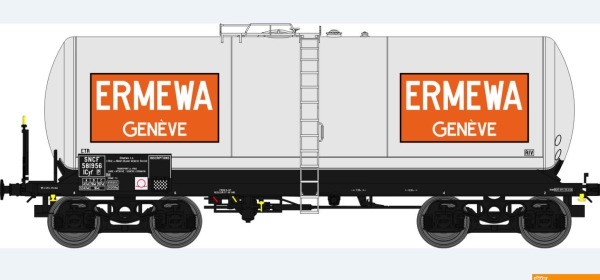 H0 SNCF Kesselwagen 4A Ep.III ermewa