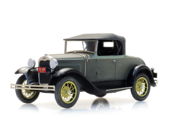 H0 PKW Ford Model A Roadster Verdeck geschlossen, etc................................................................