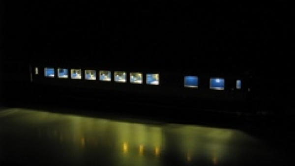 G H0 N TT Innenbeleuchtung 300mm LED 12x Weiß Ep.IV VI