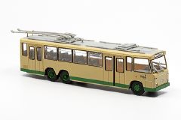 H0 LKW Bus Trolleybuss TS3 Solinger Wg. 38, neutral mit grünen Streifen, 3A, etc.....................................