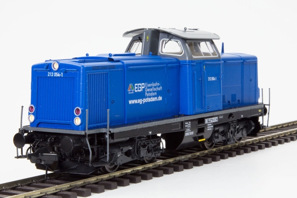 0 D EGP Diesellokomotive BR 212 054- 1, 4A, Ep.IV,  blau,  L= 273mm, etc.......................................................................................