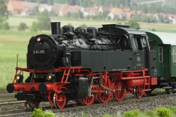 0 D DRG Dampflokomotive BR 064 268,  1C1 ,  Ep.II, Spitzenlichter 2, ohne Sound und Rauch, L= 276mm, etc......................................................................