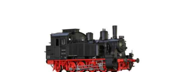 H0 D DB Dampflokomotive BR 98 1016, " D1 ", Ep.III, L= 115,5mm, R= mind. 360mm, dig.,