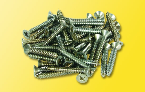 H0 Zubehör Kreuzschlitzschraube 2,2x 16mm , St.50x, etc...................................................................................................