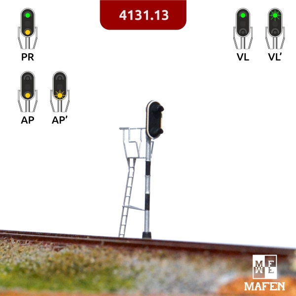 N E Bahnausstattung RENFE Vorsignal LED 2, grün, gelb, etc......................