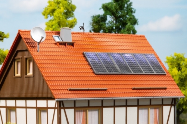 H0 Ausstattung Sat.- Anlagen, Solarkollektoren,