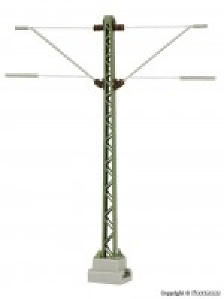 TT Oberleitung Mittelmast, Auslage MA= 2,4cm, H= 7,15cm, etc...............................................................................