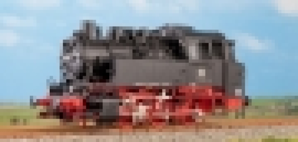 H0 D DB BS MS WM NS Dampflokomotive BR 80,  Ep.II,  NEM Räder