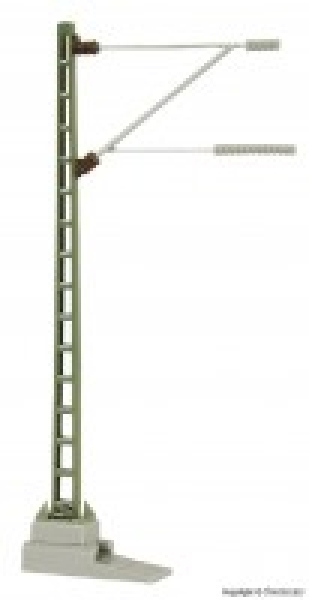 N Oberleitung Streckenmast, St.10x, H= 4,55cm, etc.......................................................................