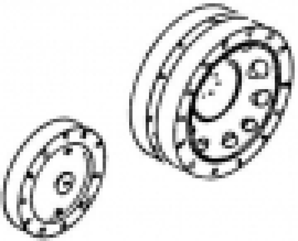 H0 Zurüstteil BS WM Lanz Räder