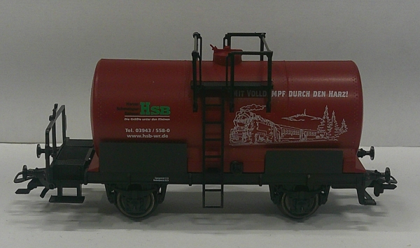 H0 mär HSB Kesselwagen mit Bremserbühne , 2A, " Löschwasserwagen Harzerschmalspurbahn, " etc......................................................