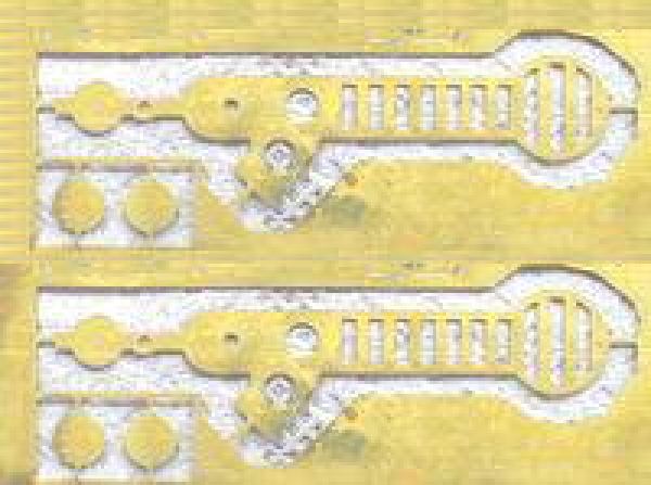 TT D Zubehör Ätzteile Signalflügel sächs. 2x einfl.