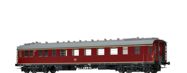 H0 D DB Schnellzugwagen WGüklle 29/ 50, 10 803 Mü, 4A, Ep.III, L=270mm, Inneneinrichtung, rot
