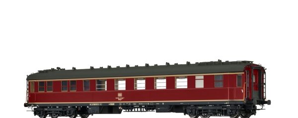H0 D DB Schnellzugwagen WGük 822, 51 80 89- 43- 522- 7, 4A, Ep.IV, L=270mm, Inneneinrichtung, rot, etc.............................