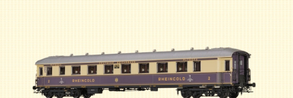 H0 D DRG Schnellzugwagen 4A 2.Kl. Ep.II  Rheingold
