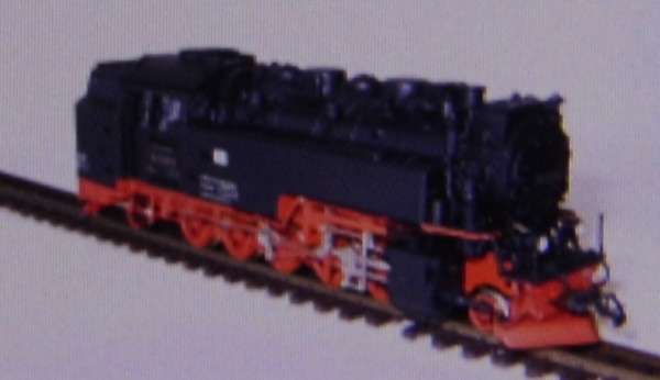 H0m D DR Dampflokomotive BR 99 222 Ep. genietet
