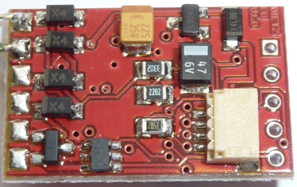 elektro d Decoder DCC mit Susi Ausgang auch Pulskette LGB