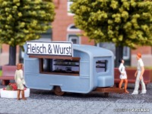 N Ausschmückung BS Verkaufswagen Fleisch & Wurst, L=3,2x 1,7x 1,8cm, etc............................................................