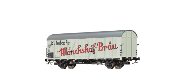 H0 D DB Kühlwagen 2A Ep.IV Kulmbacher Mönchshof Bräu