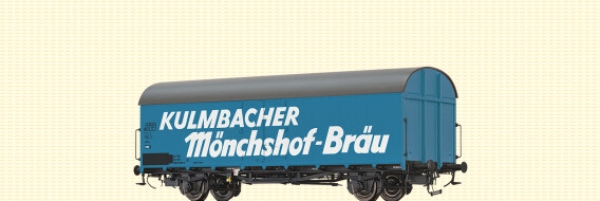 H0 D DB Kühlwagen 2A Ep.IV Kulmbacher Mönchshof-Bräu