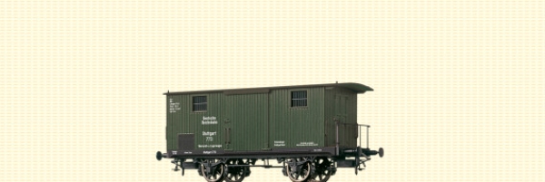 H0 D DRG Güterwagen gedeckt 2A Ep.II