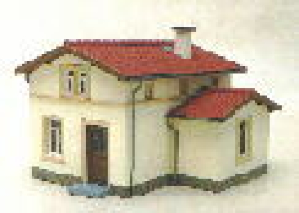 0 D BS Wohnhaus Nr. 2 ländlich um 1900 mit Gaube  255x 232x 192