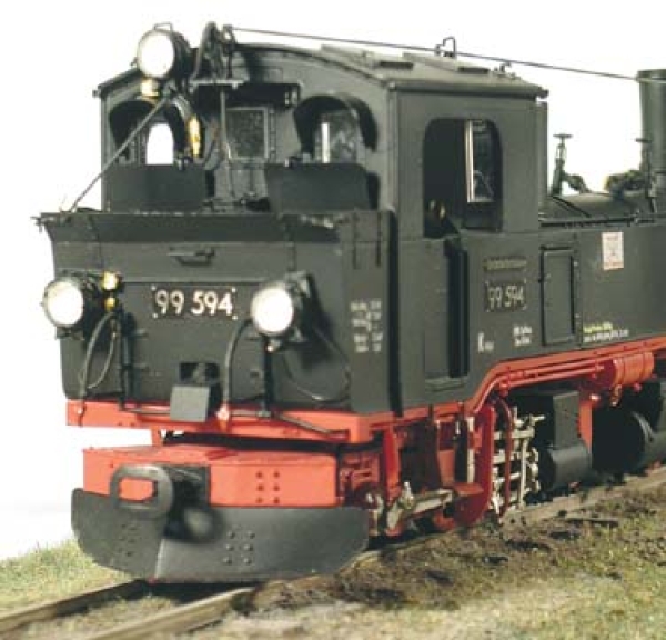 0m D BS DR Dampflokomotive Halb Reko sächsische IVK