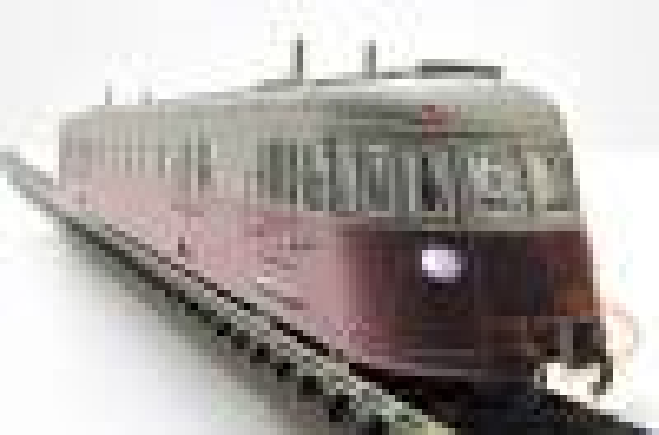 N F SNCF Dieseltriebwagen ABJ Kl. 2/ 3 4A Ep.II rot grau