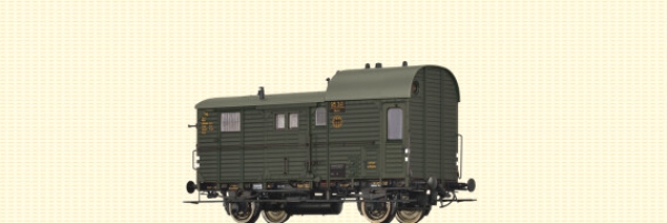 H0 D DR Güterzuggepäckwagen 2A Ep.II