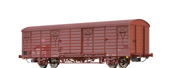 H0 D DB Güterwagen ged. GBS 258, 01 80 152 5 437 0, 2A, Ep.V, L=161,mm, braun,