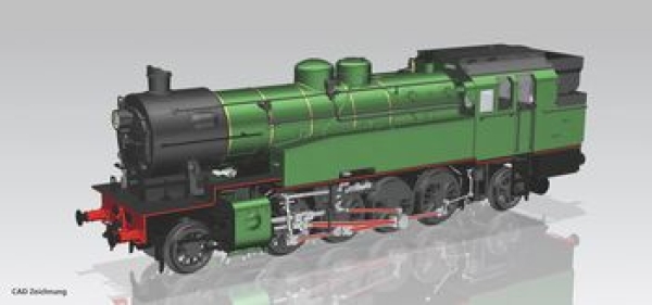 H0 Be SNCB Dampflokomotive BR Rh97 Ep.III