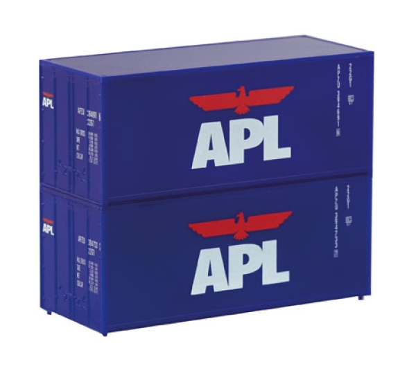 TT Beladungsgut Container Set 2x 20"   " APL "