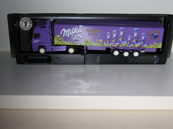 H0 LKW Volvo Milka " Ostern 2001",  etc.................................................................................................................................