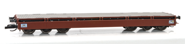 TT D DR Schwerlastwagen Bauart Samms 4850, 6A, unbeladen, abgeklappte Bordwände, braun- schwarz- schwarz, etc....................