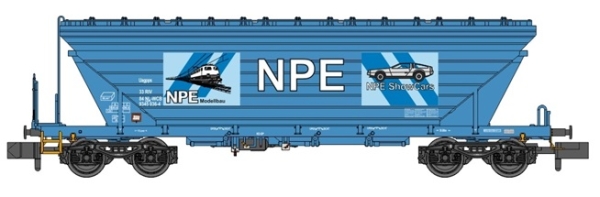 TT NL NS Güterwagen Getreidesilowagen mit Bühne, NPE Modellbau, blau, 2 , 4A, Ep.VI, etc.........