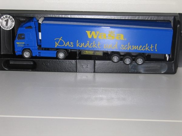 H0 LKW Volvo XL Wasa " Das knäckt und schmeckt ", etc..............................................................................