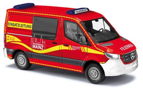 H0 D BRD MB Sprinter Kasten, kurz, Feuerwehr Mainz, etc...........................................................................................