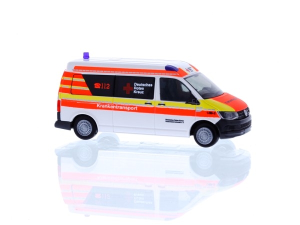 H0 D Bus Volkswagen T6 DRK KV Zollernalb, Balingen, 2A, etc..............................