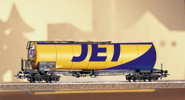 H0 Piko D DB Knickkesselwagen mit Bremserbühne, 4A, Ep.V, "JET "; etc................................................................