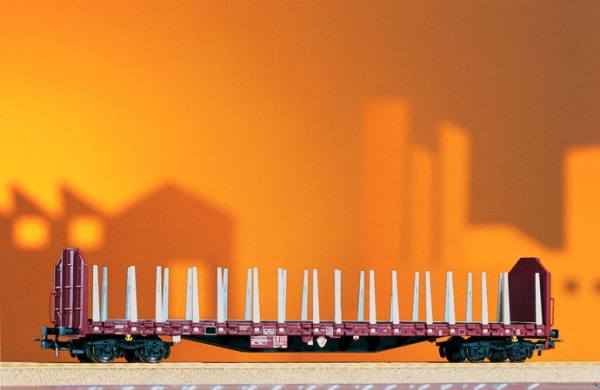 H0 Piko D DB Baumtransportwagen off., Roos, 4A, Ep.V, etc.................................................