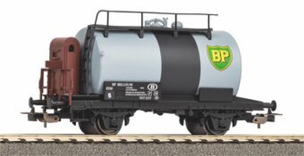 H0 B SNCB Kesselwagen " BP ", mit Bremserhaus, 2A, Ep.III, gräulich, etc..............................................................