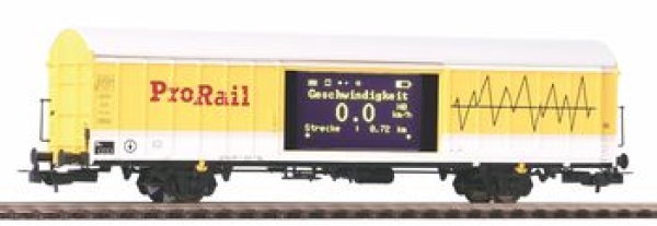H0 NL NS Messwagen , gelb, 2A, L= 183mm, R= 358mm, etc...................................................