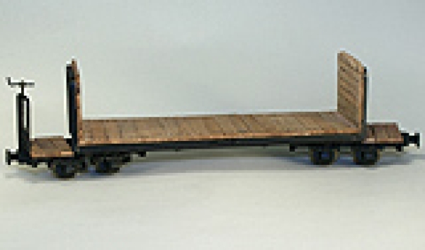 0f 13,3mm BS Flachwagen 2x2A gebremst1x ungebr.1x auf HFB Truck