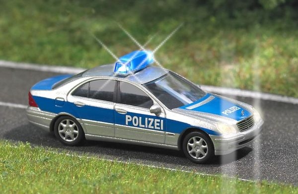 H0 D PKW MB Polizei, Blinkschaltung, etc.........................................................................................