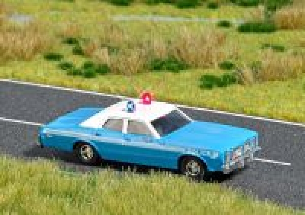 H0 USA PKW Dodge Monaco Polizei ,mit Blinkelektronik, etc....................................................................................................