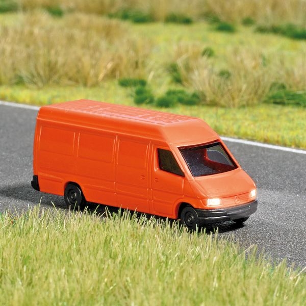 H0 elektro D LKW Mercedes Sprinter, beleuchtet Scheinwerfer, Rückleuchten, 14- 16V, etc.........................................................