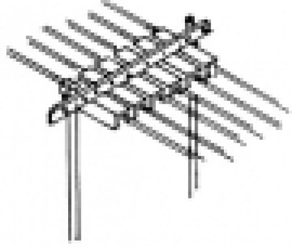 TT Eu Bahnausstattung BS MS Rollenhalter 6fach, St.6x