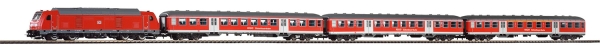 H0 D DB Start-Set Diesellokomotive BR 245, Nahnverkehrswagen 3x Ep.VI