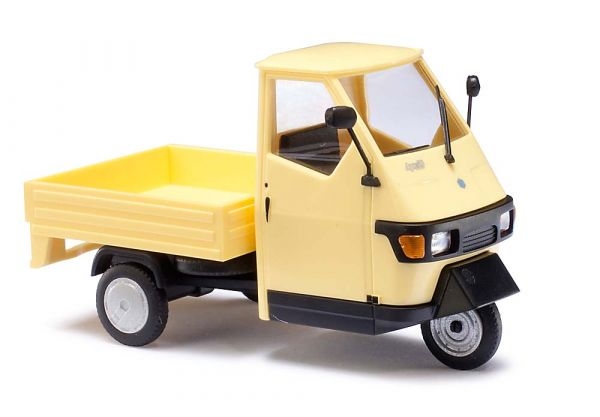 0 LKW Dreirad Piaggio Ape 50, Pritsche, gelb, etc...........................................................